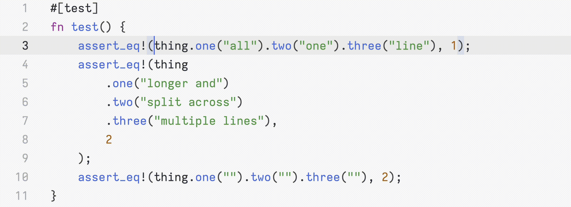 Multi-cursor editing with syntax-aware selection